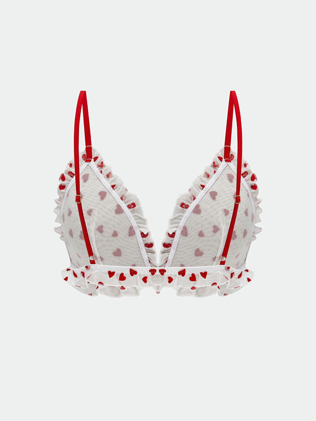 Non-Wired Non Padded Patterned Bra -S5R372Z8-LTQ