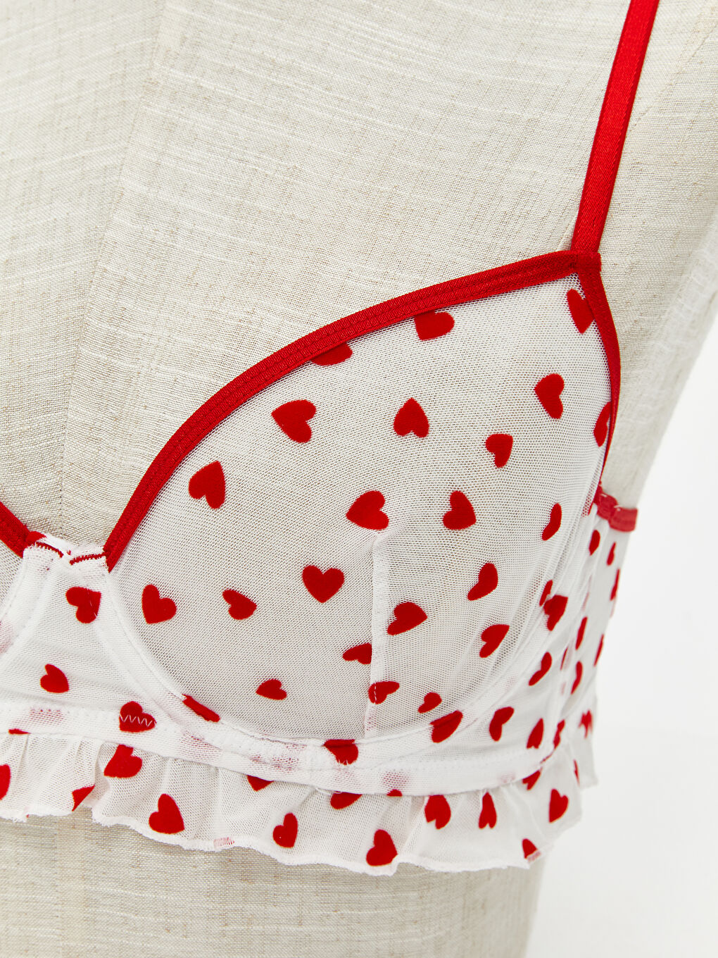 Woman RED Bra -S5R375Z8-LTQ
