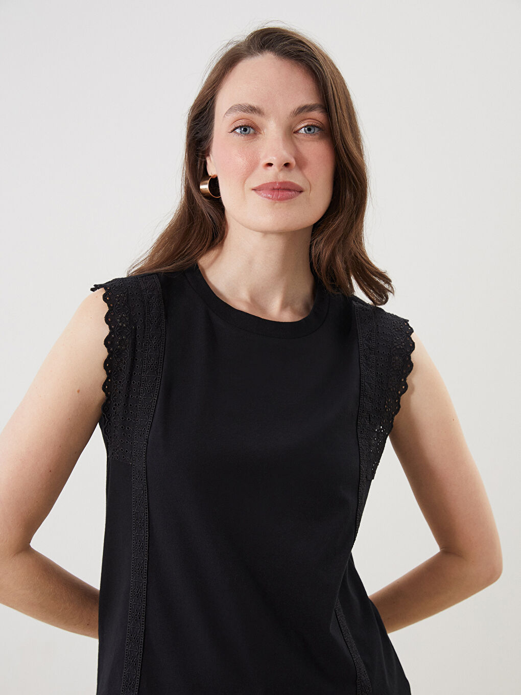 LCW Grace Woman BLACK Blouse -S5R386Z8-CVL
