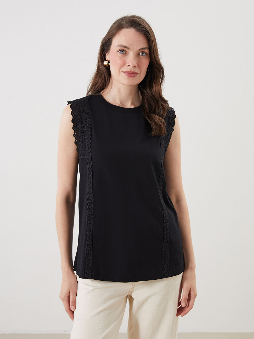 LCW Grace Woman BLACK Blouse -S5R386Z8-CVL