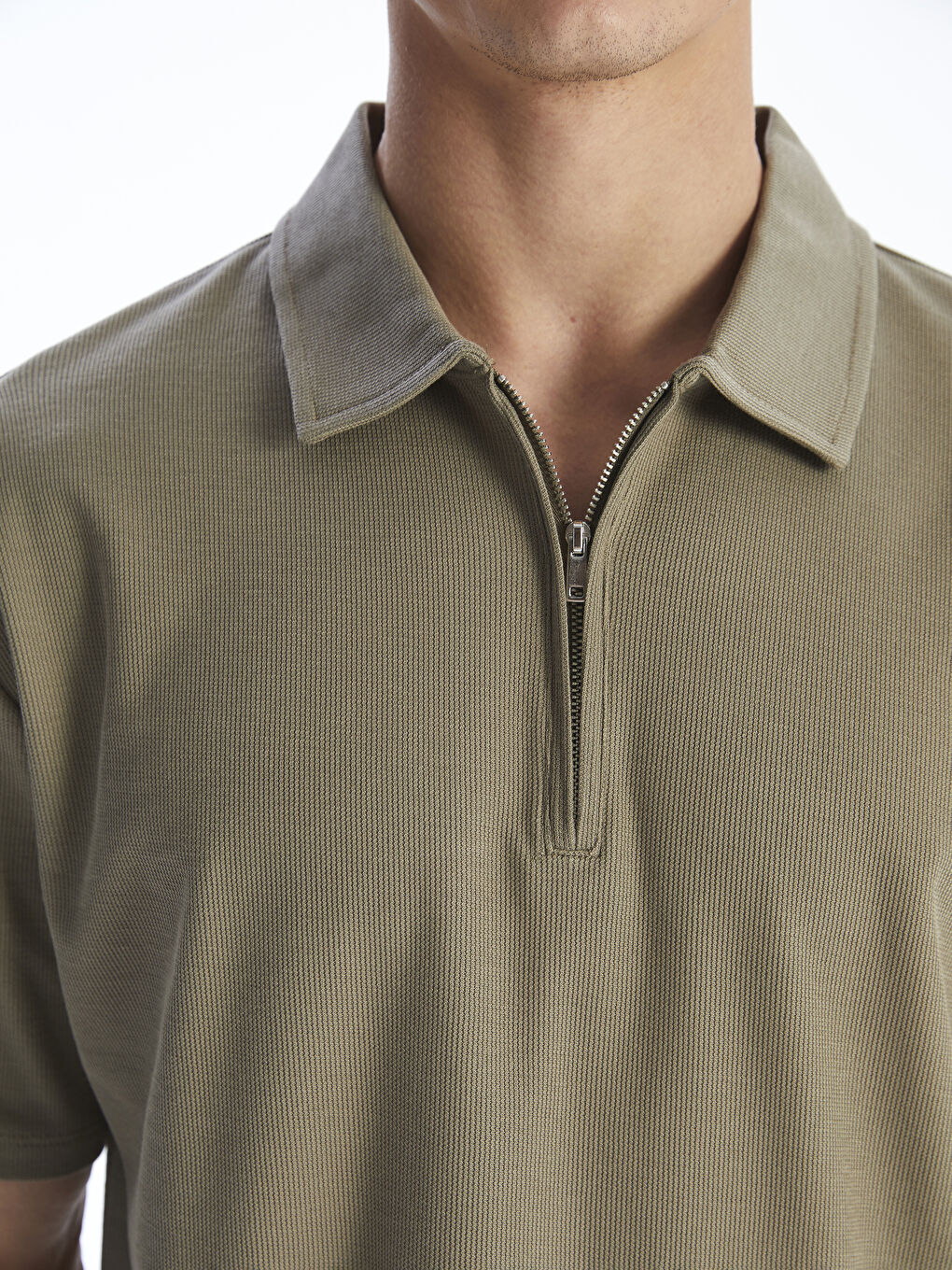 LCW Vision Men's Polo Neck T-Shirt -S5R389Z8-1F3