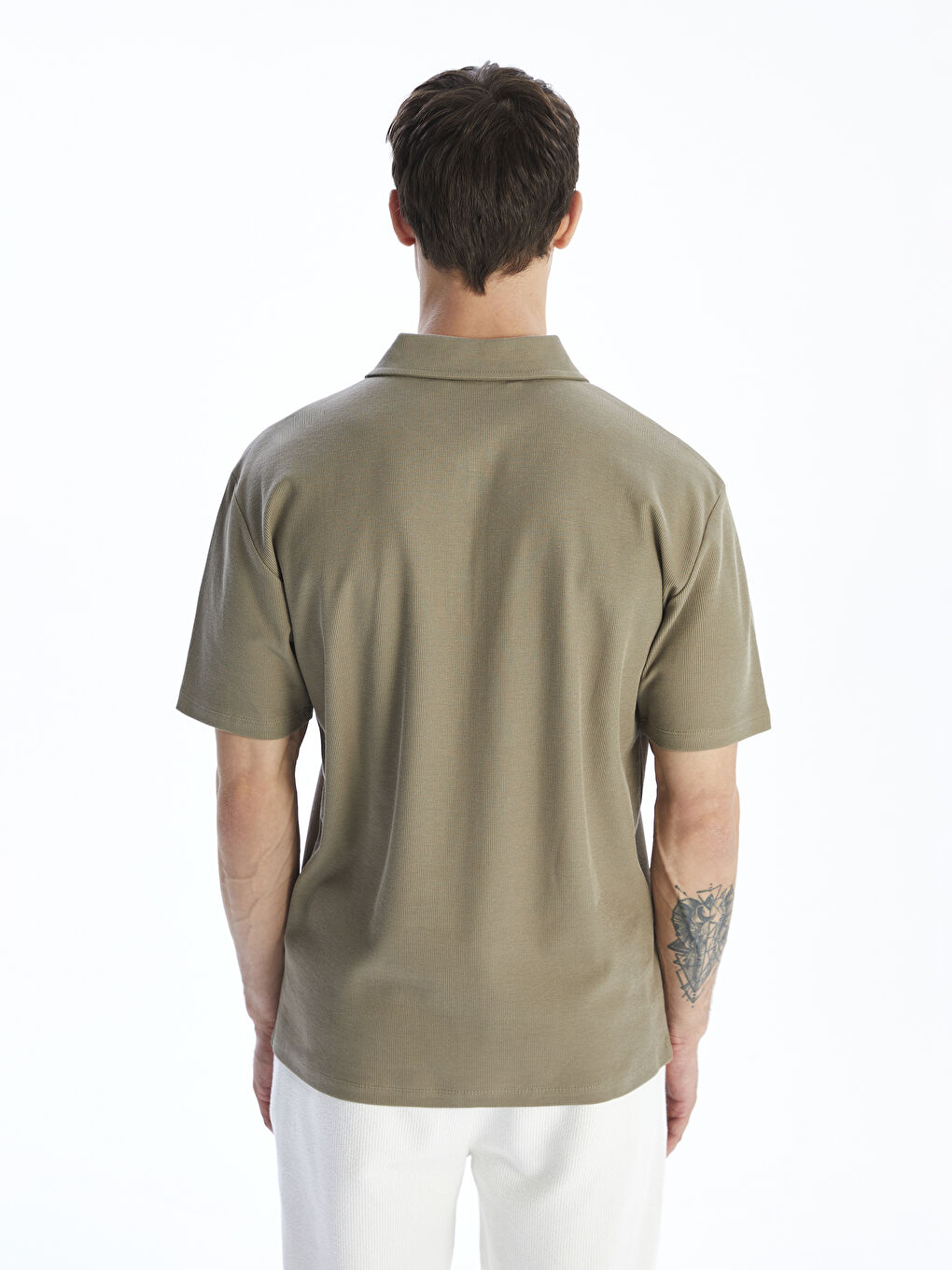 LCW Vision Men's Polo Neck T-Shirt -S5R389Z8-1F3