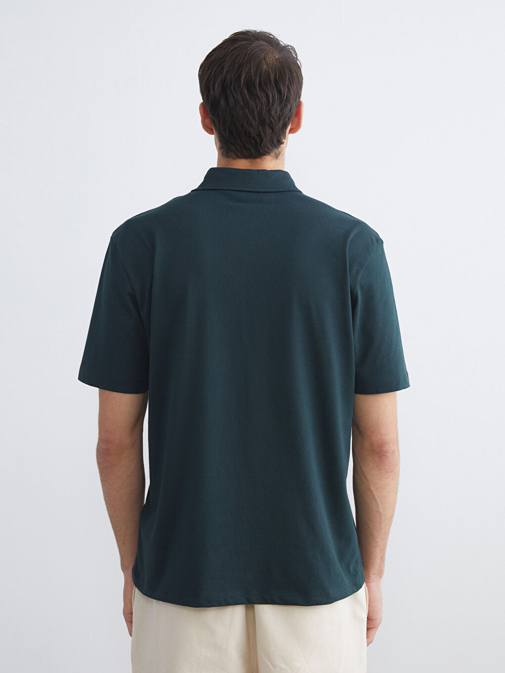 LCW Vision Polo Neck Pique Men's T-Shirt -S5R391Z8-ZUT