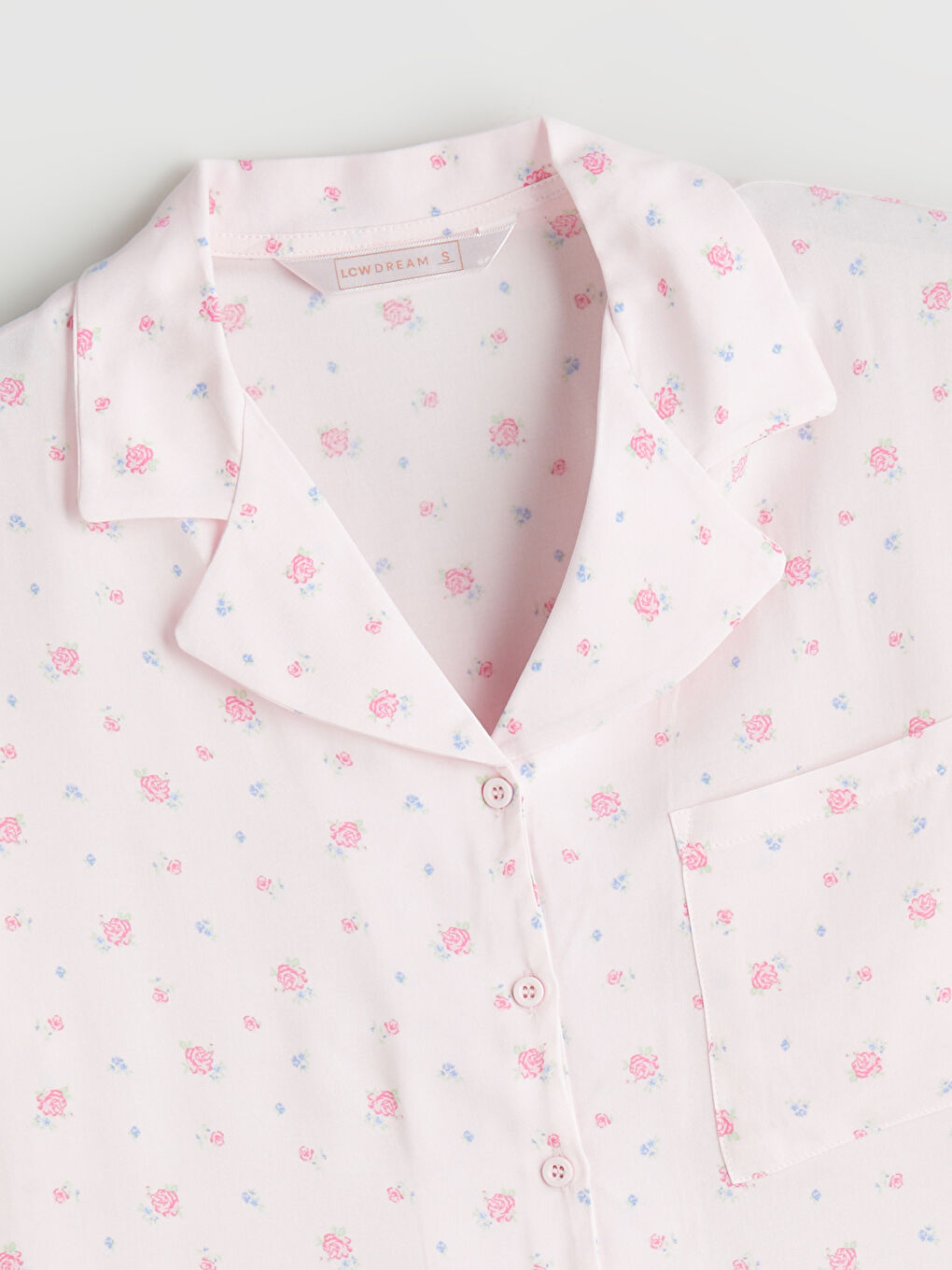 Pembe Kadın Şortlu Pijama Takımı Anne Kız Kombini-6