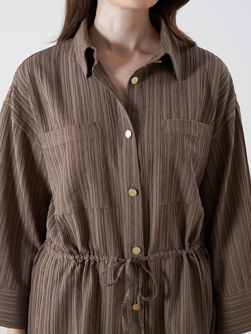 Woman BROWN Shirt Tunic -S5R401Z8-CUU