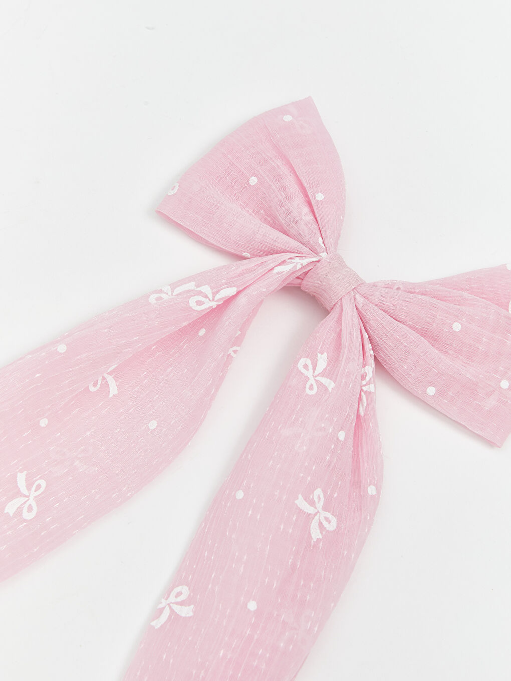 Bow Detail Girl'S Hairclip-1