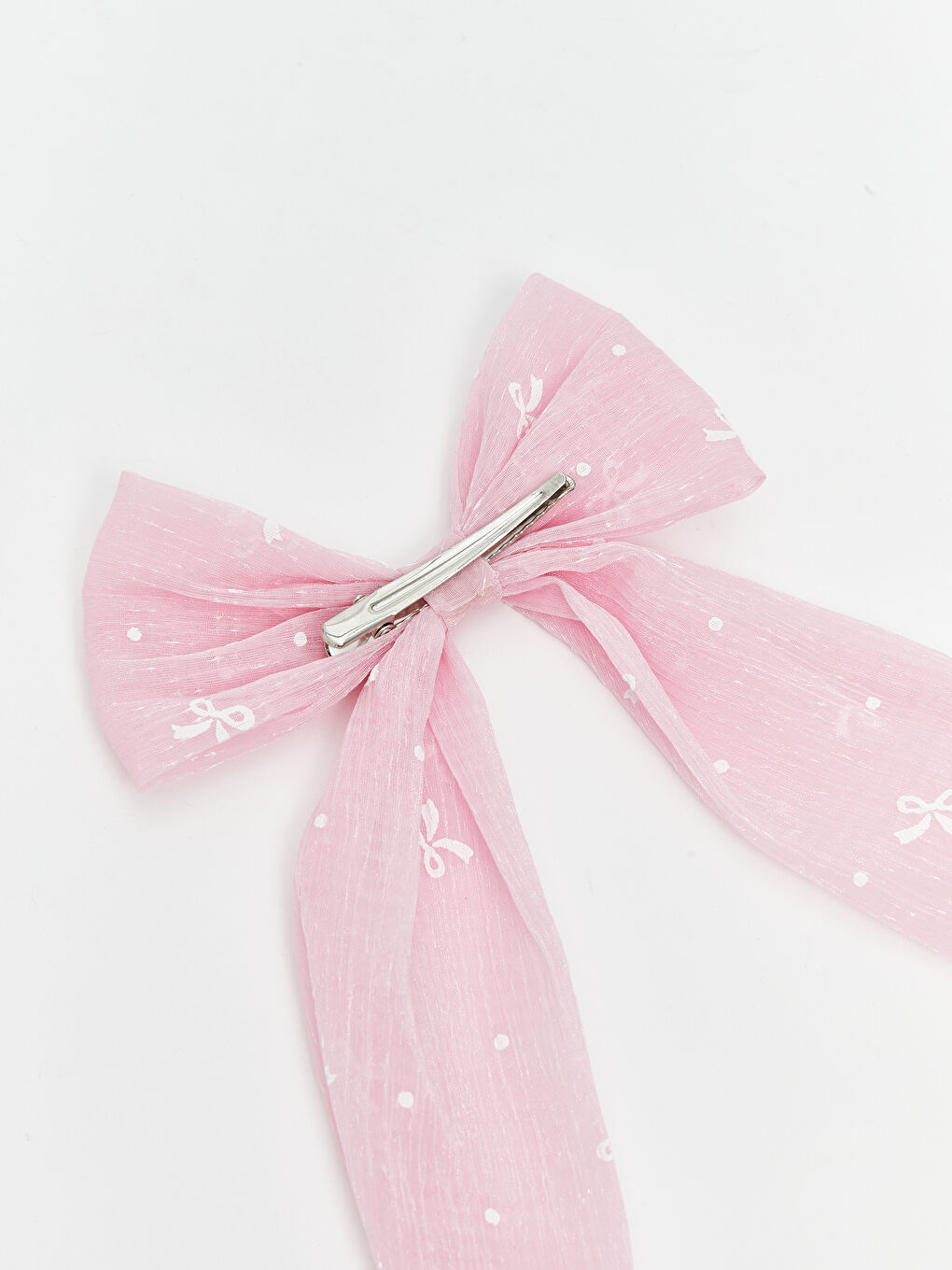 Bow Detail Girl'S Hairclip-2