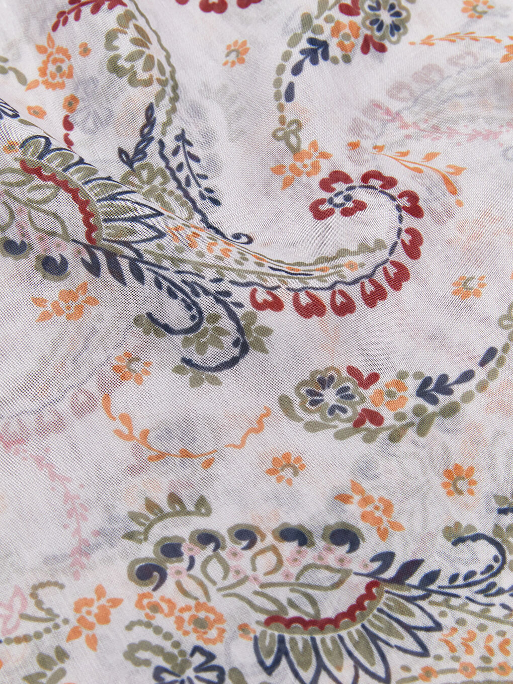 Floral Women's Scarf -S5R462Z8-LRA