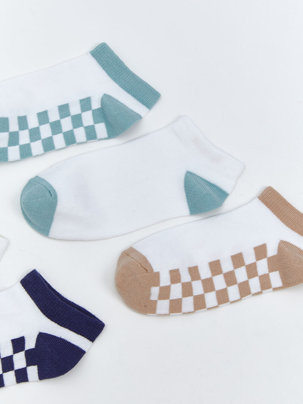 Patterned Boys Trainer Socks 5 Pack -S5R470Z4-K00