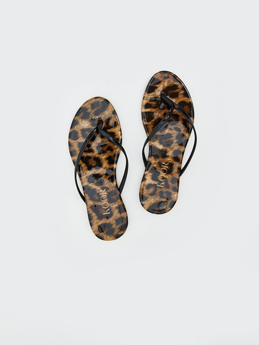 Karışık Parmak Arası Kadın Plaj Terliği-2