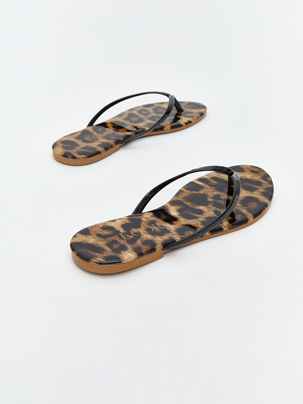 Karışık Parmak Arası Kadın Plaj Terliği-4