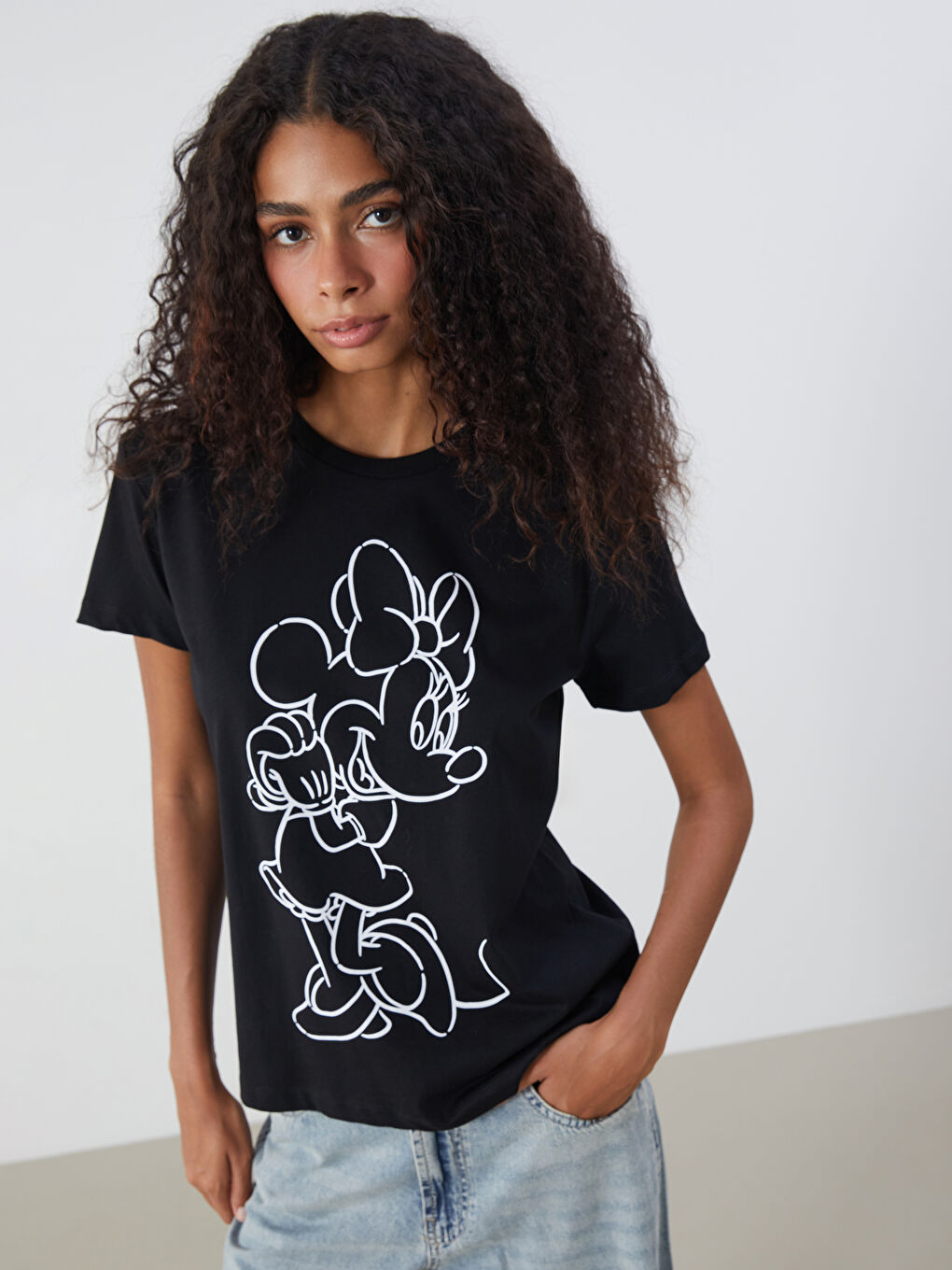 Woman BLACK T-Shirt -S5R483Z8-CVL