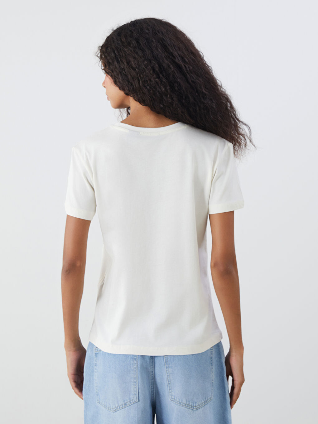 XSIDE Woman BEIGE T-Shirt -S5R485Z8-YMU