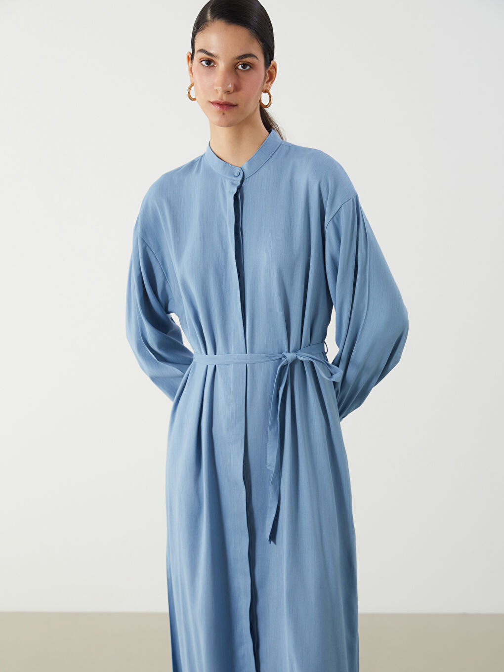 Woman BLUE Shirt Dress -S5R502Z8-GP0