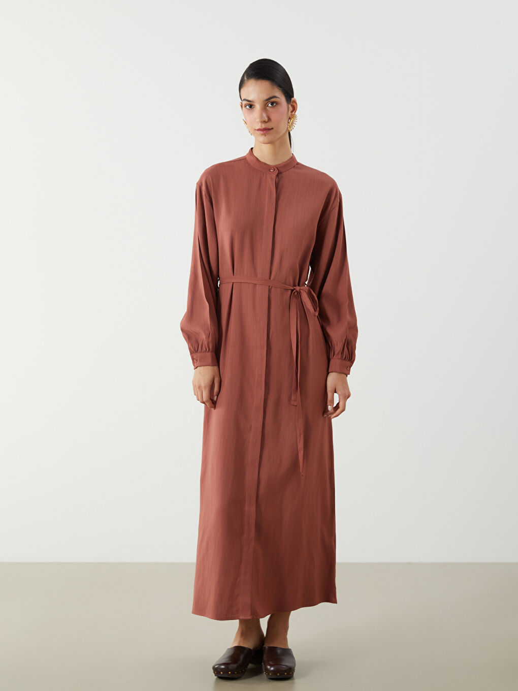 Woman PINK Shirt Dress -S5R502Z8-Y9Y