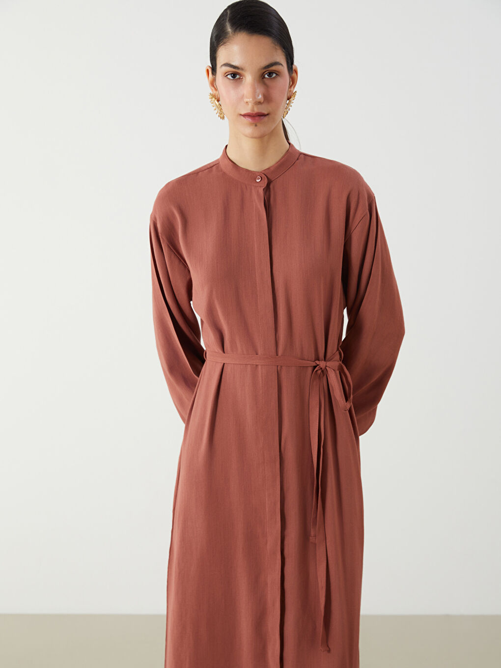 Woman PINK Shirt Dress -S5R502Z8-Y9Y