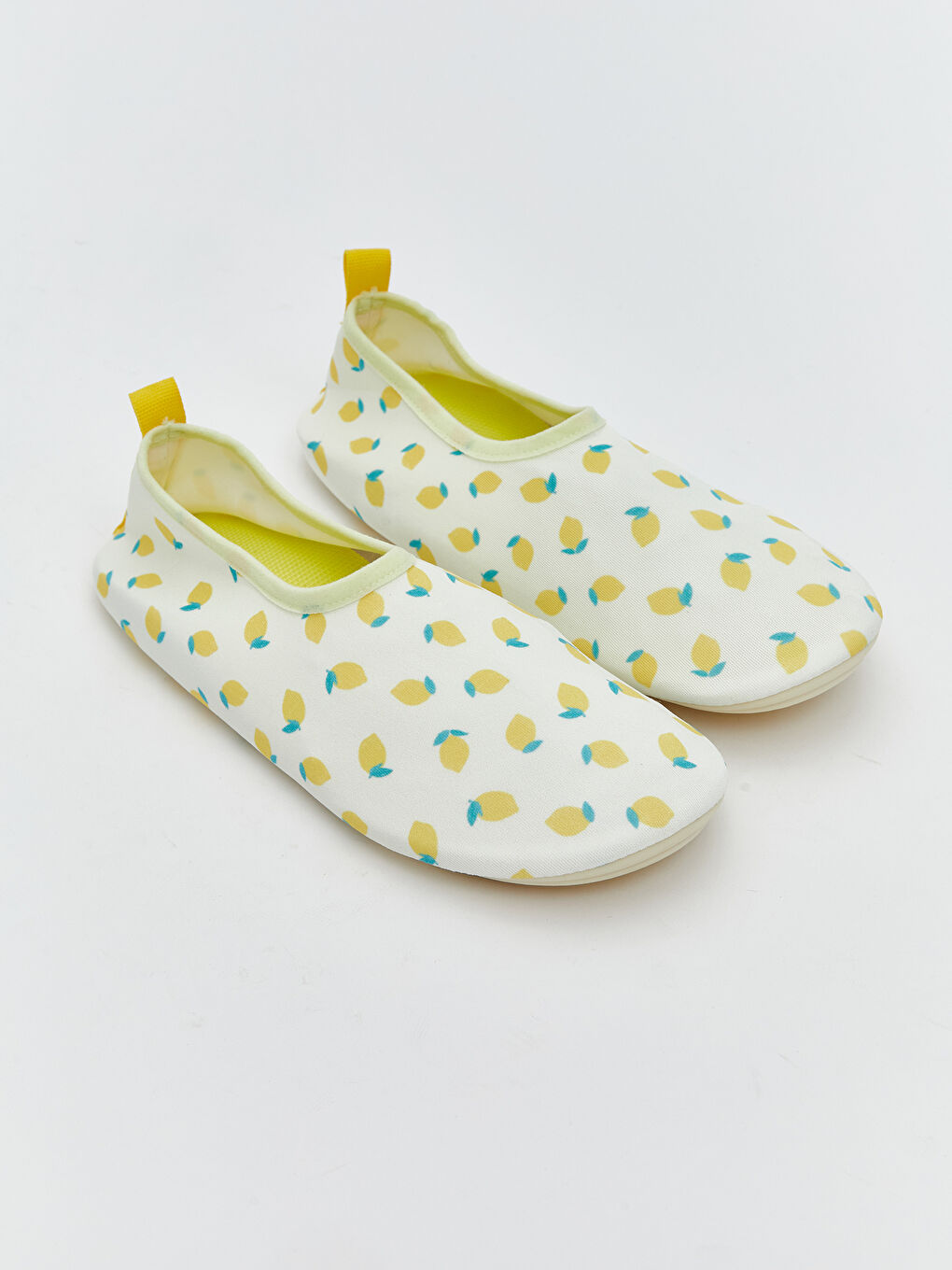 Sarı Baskılı Kız Çocuk Deniz Ayakkabısı