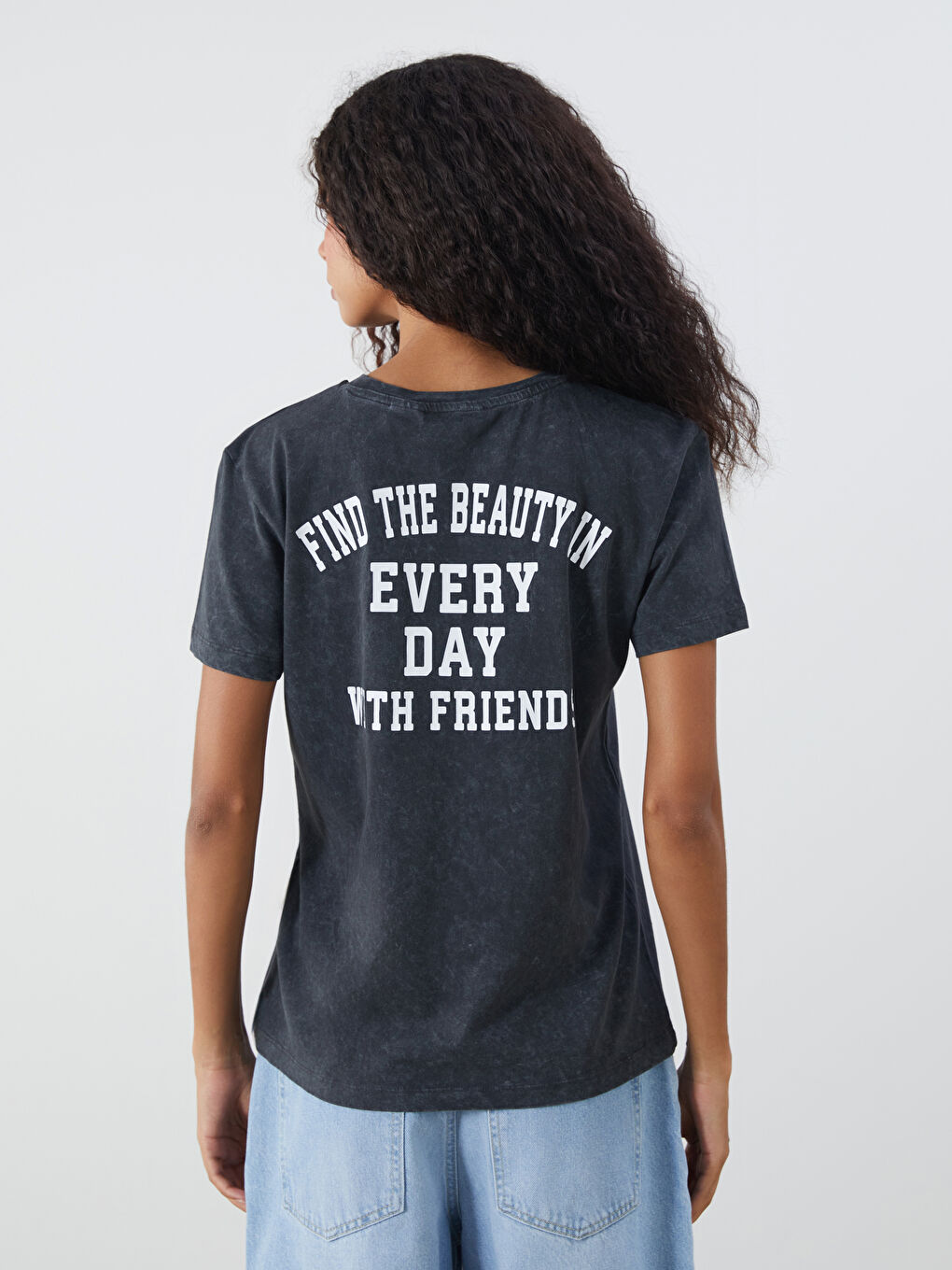 Crew Neck Winnie the Pooh Licensed Women's T-Shirt-3