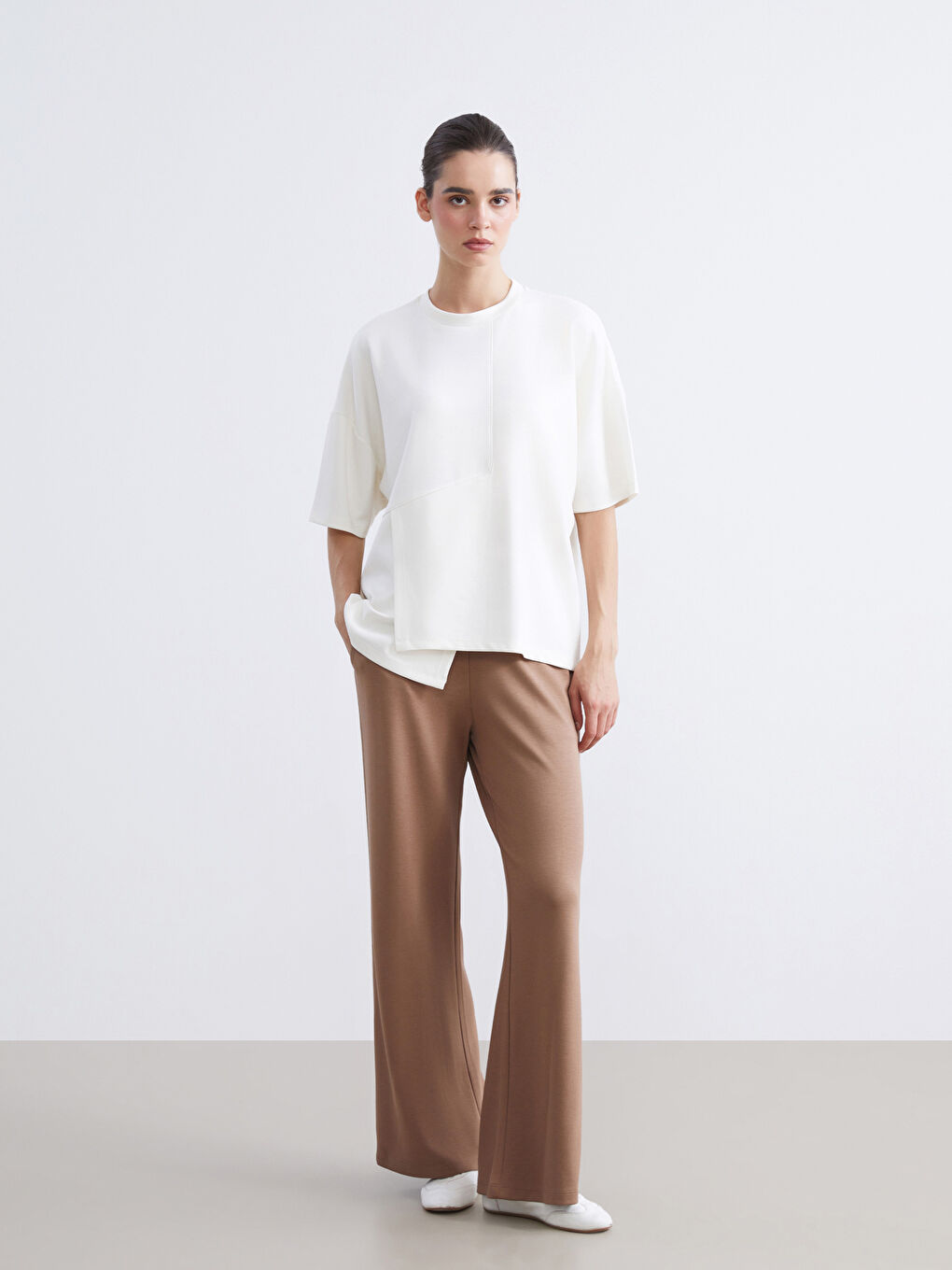 Crew Neck Women's T-Shirt-1