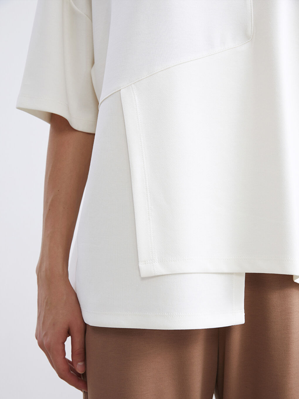 Crew Neck Women's T-Shirt-2