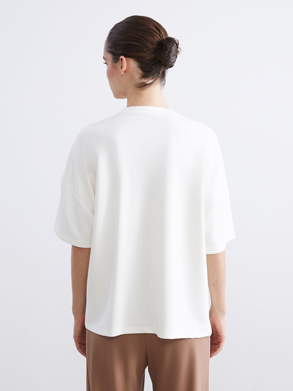 Crew Neck Women's T-Shirt-3