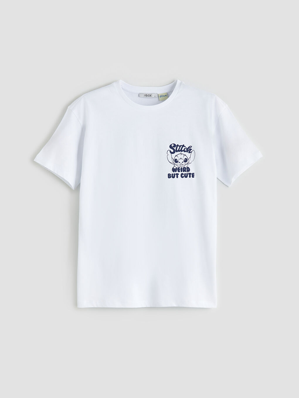 Crew Neck Stitch Printed Women's T-Shirt -S5R541Z8-Q6K