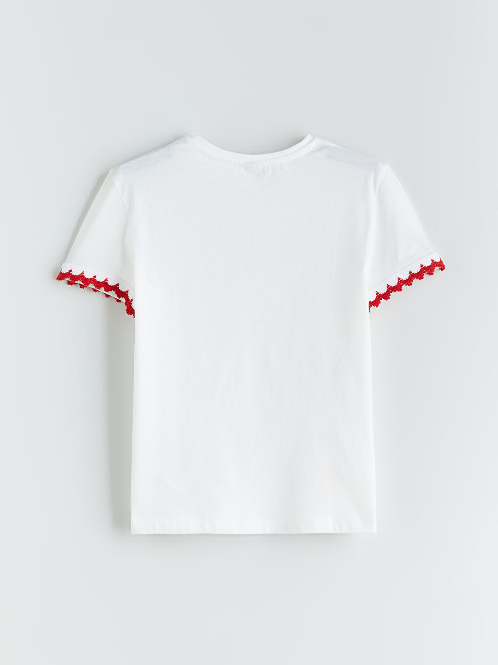 LCW Kids Crew Neck Girls' T-Shirt -S5R547Z4-FDU