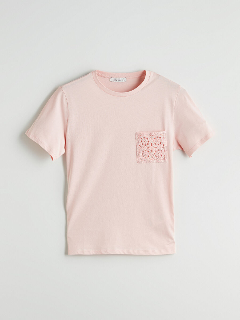 LCW Vision Woman PINK T-Shirt -S5R548Z8-G3G