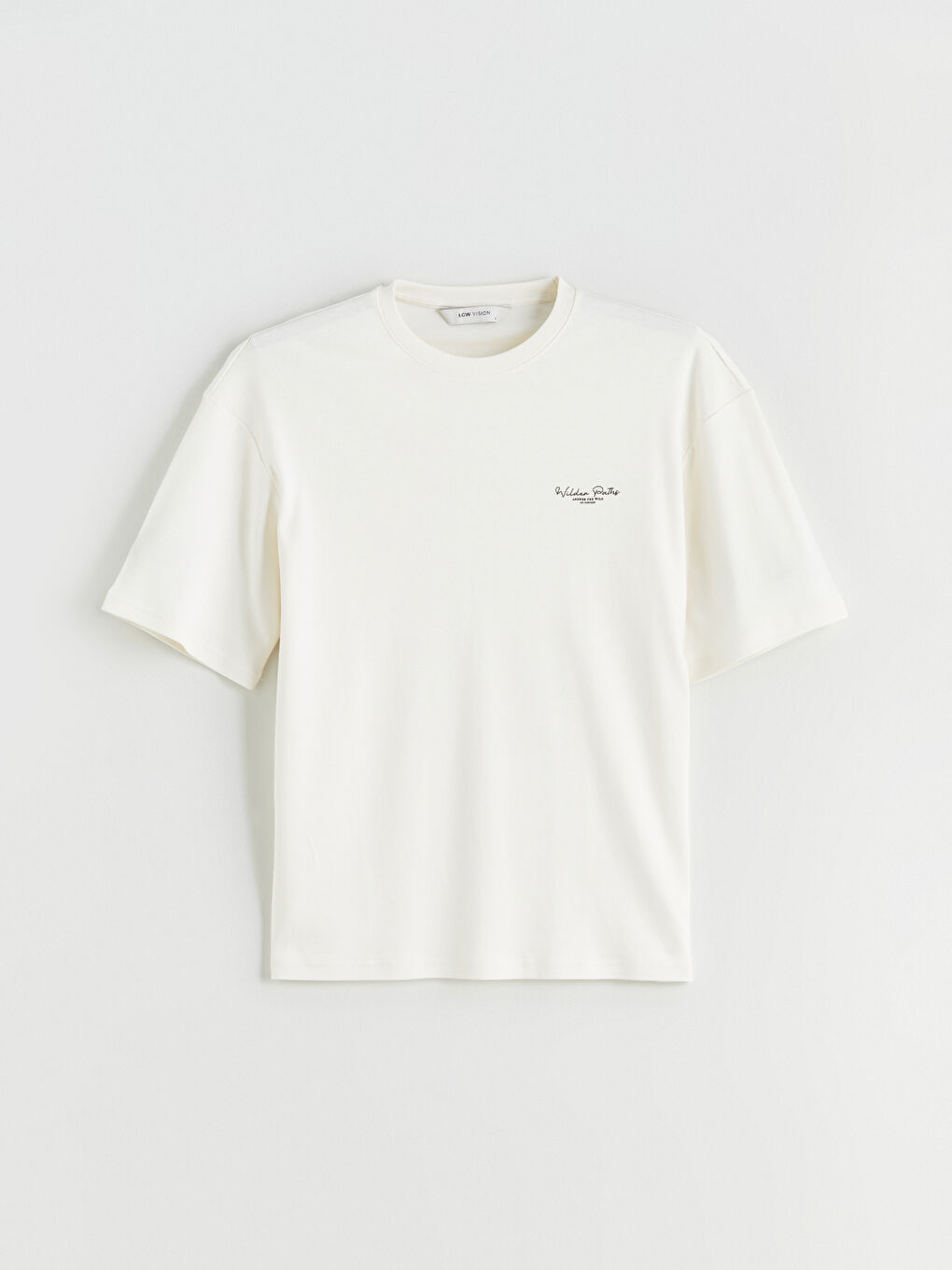 LCW Vision Crew Neck Printed Men's T-Shirt -S5R555Z8-FES