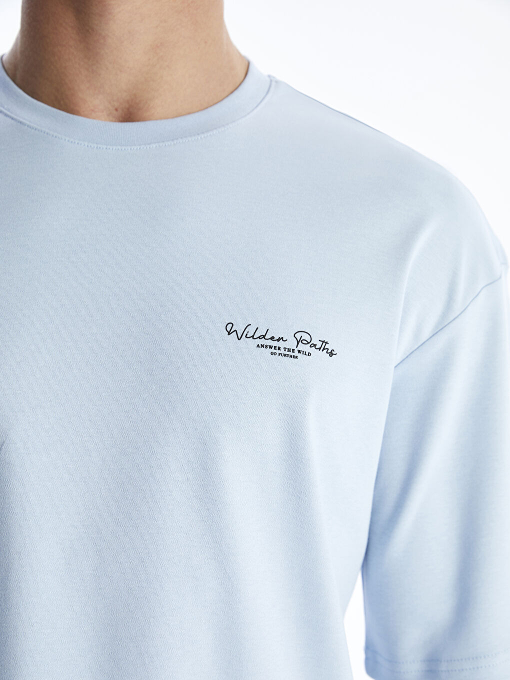LCW Vision Crew Neck Printed Men's T-Shirt -S5R555Z8-G9Q