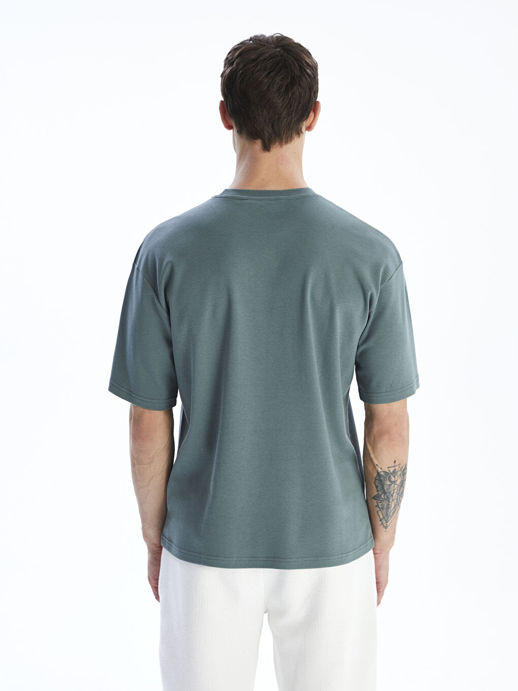 LCW Vision Crew Neck Printed Men's T-Shirt -S5R555Z8-H9D