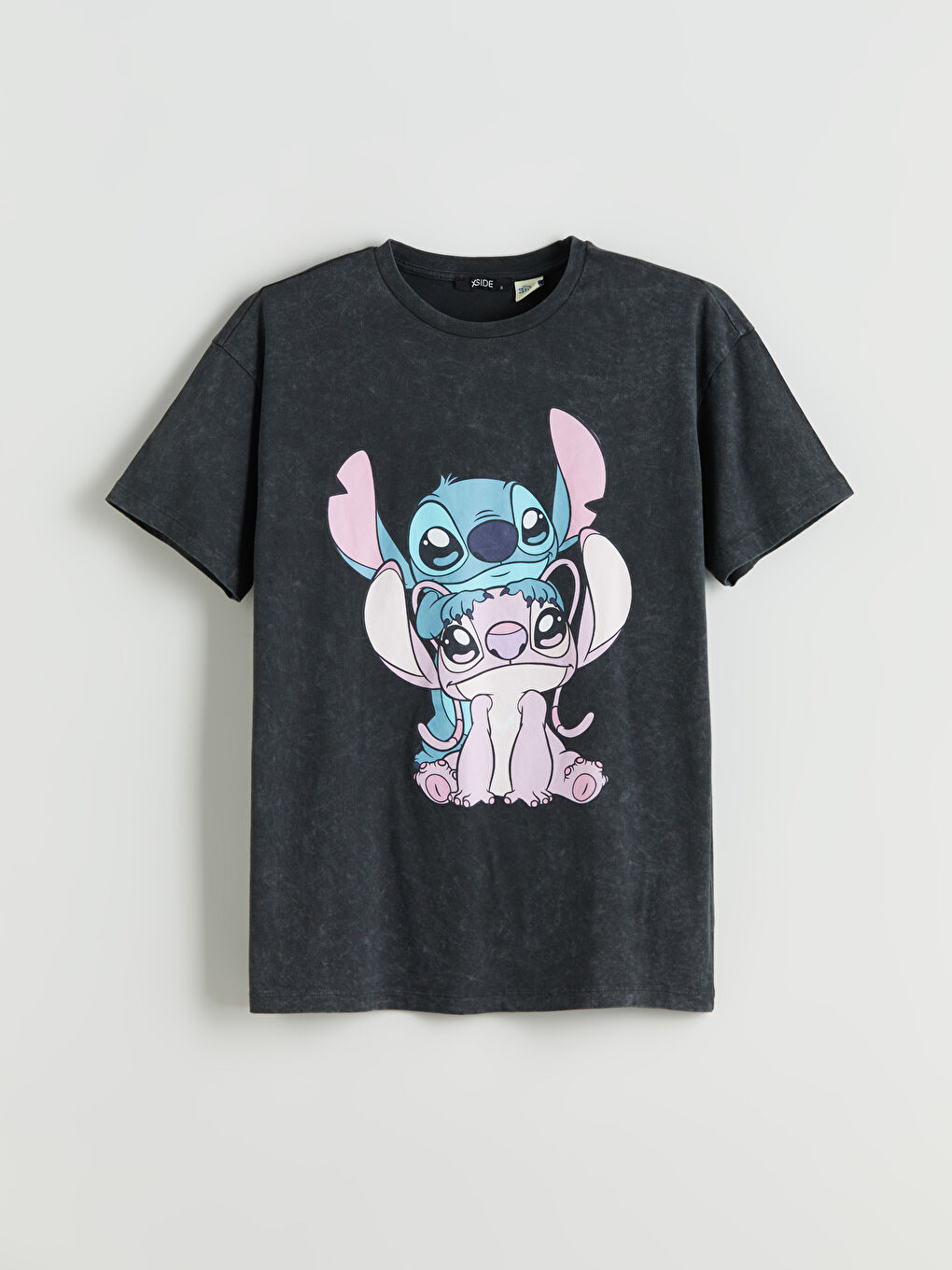 Crew Neck Lilo & Stitch Printed Women's T-Shirt -S5R557Z8-VDL