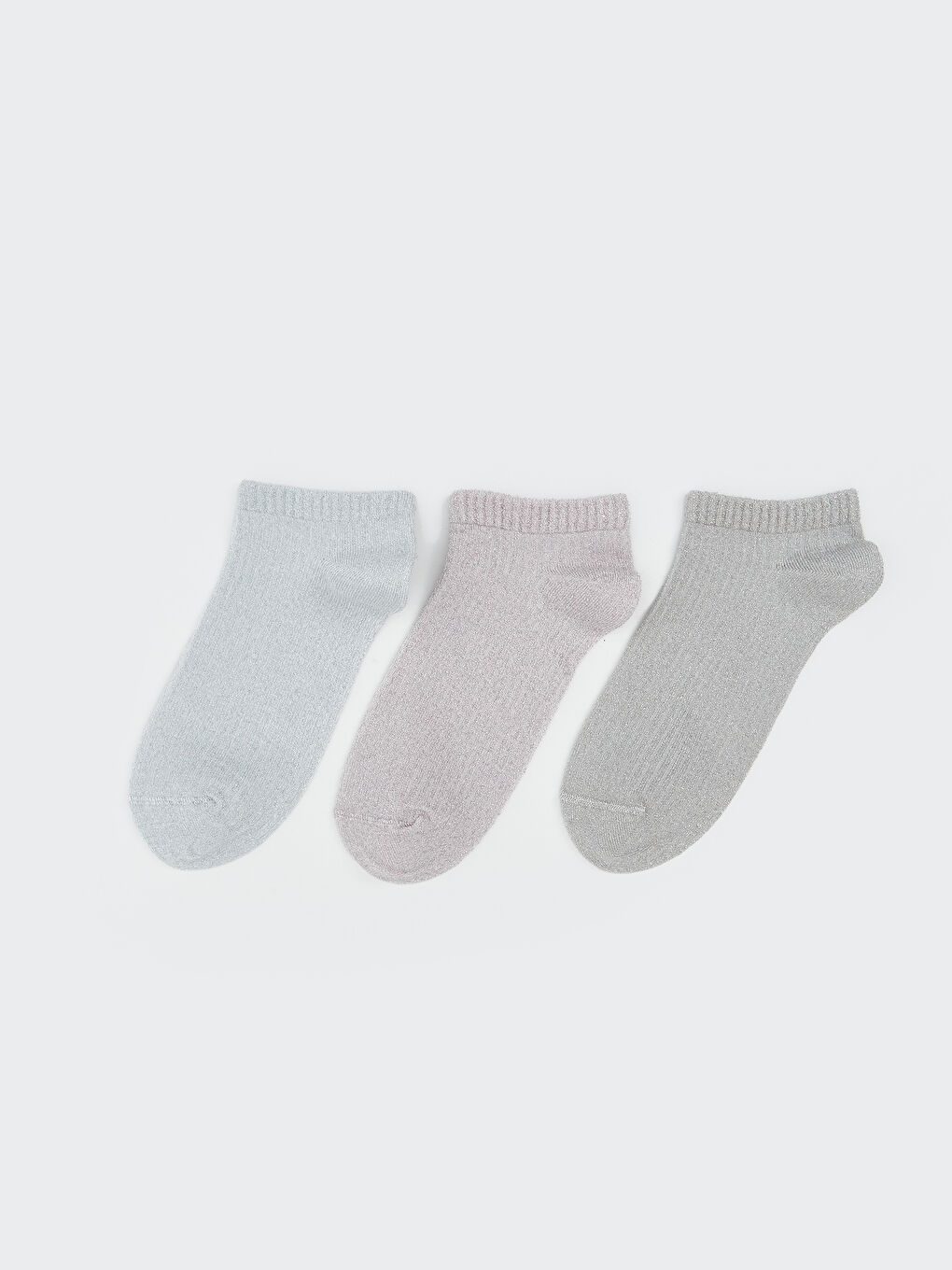 Woman ECRU Trainer Socks -S5R561Z8-FDU