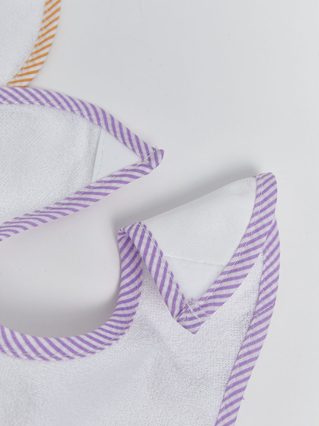 Cırt Cırt Kapamalı Kız Bebek Mama Önlüğü 3'lü-1