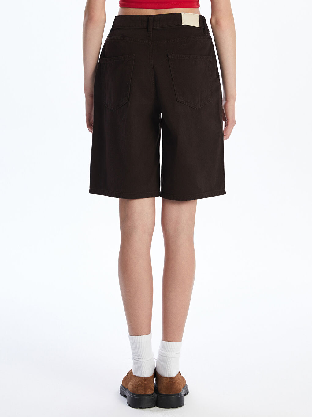XSIDE Bermuda Fit Women's Denim Shorts -S5R583Z8-D2N