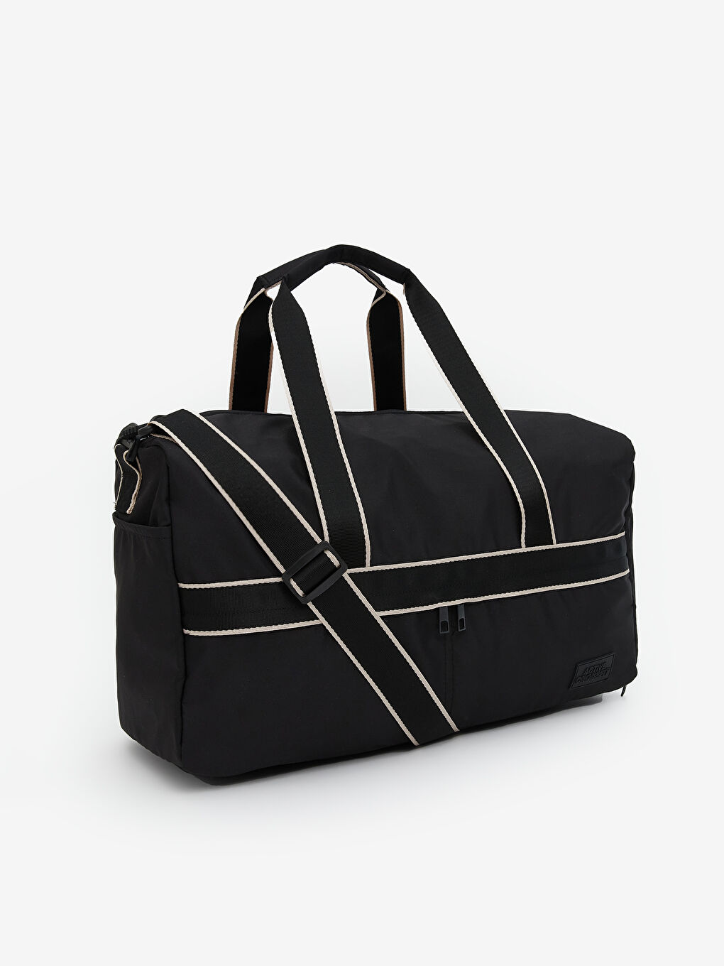 Siyah Çıkarılabilir Askılı Kadın Spor Çantası-3