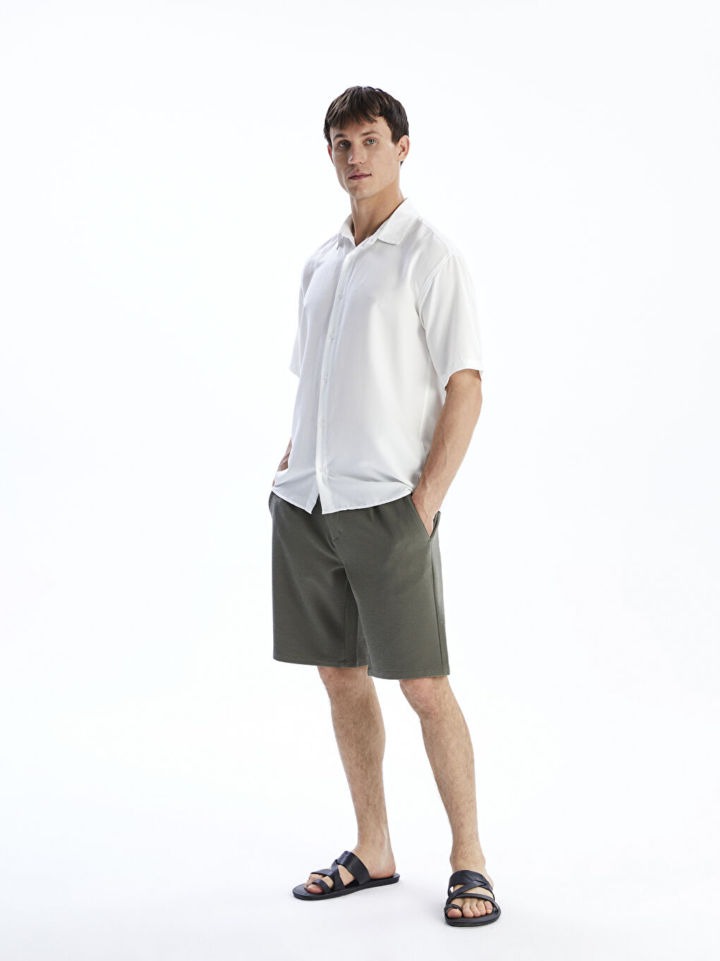 LCW Vision Standard Fit Men's Shorts -S5R593Z8-CS4