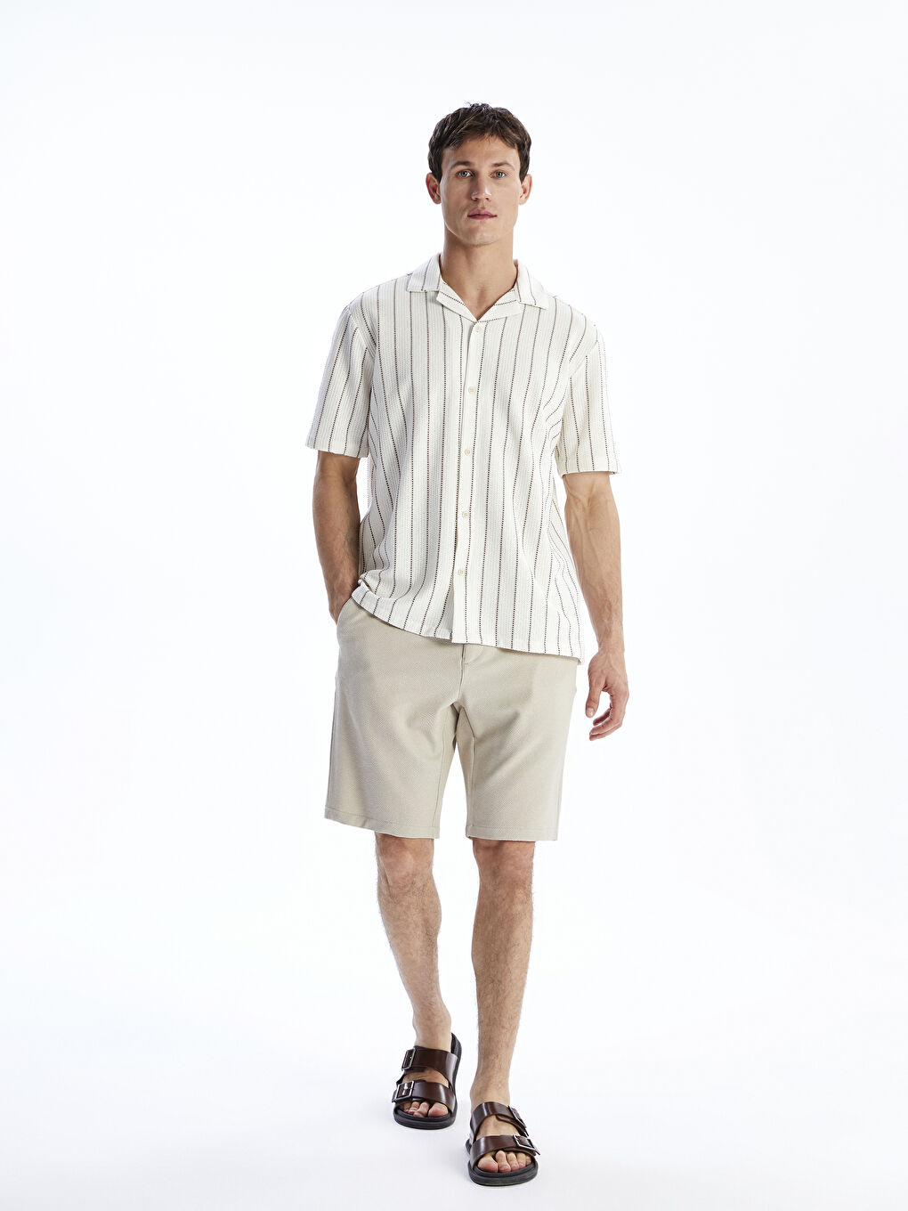 LCW Vision Standard Fit Men's Shorts -S5R593Z8-CT2