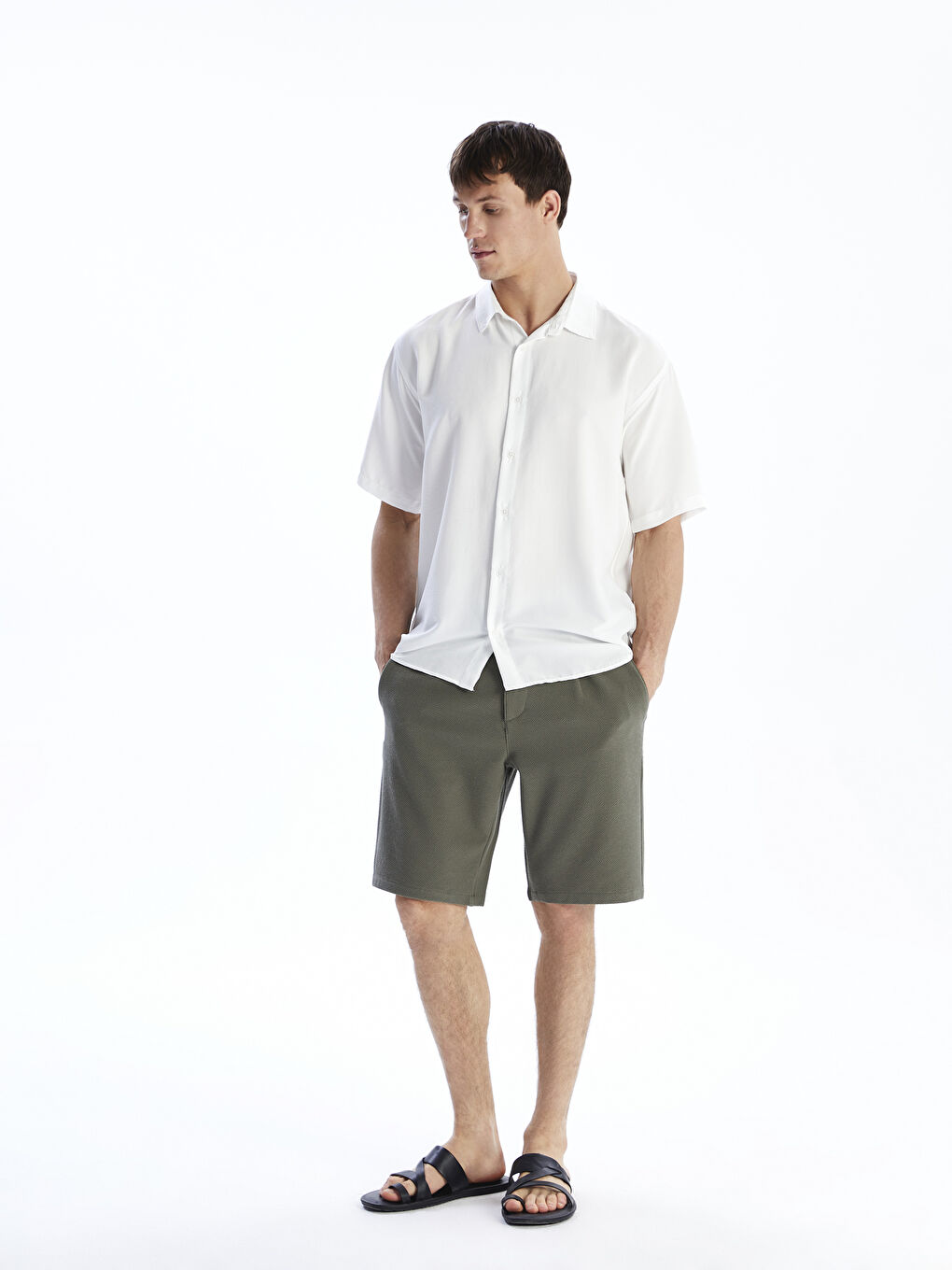 LCW Vision Standard Fit Men's Shorts -S5R594Z8-CS4