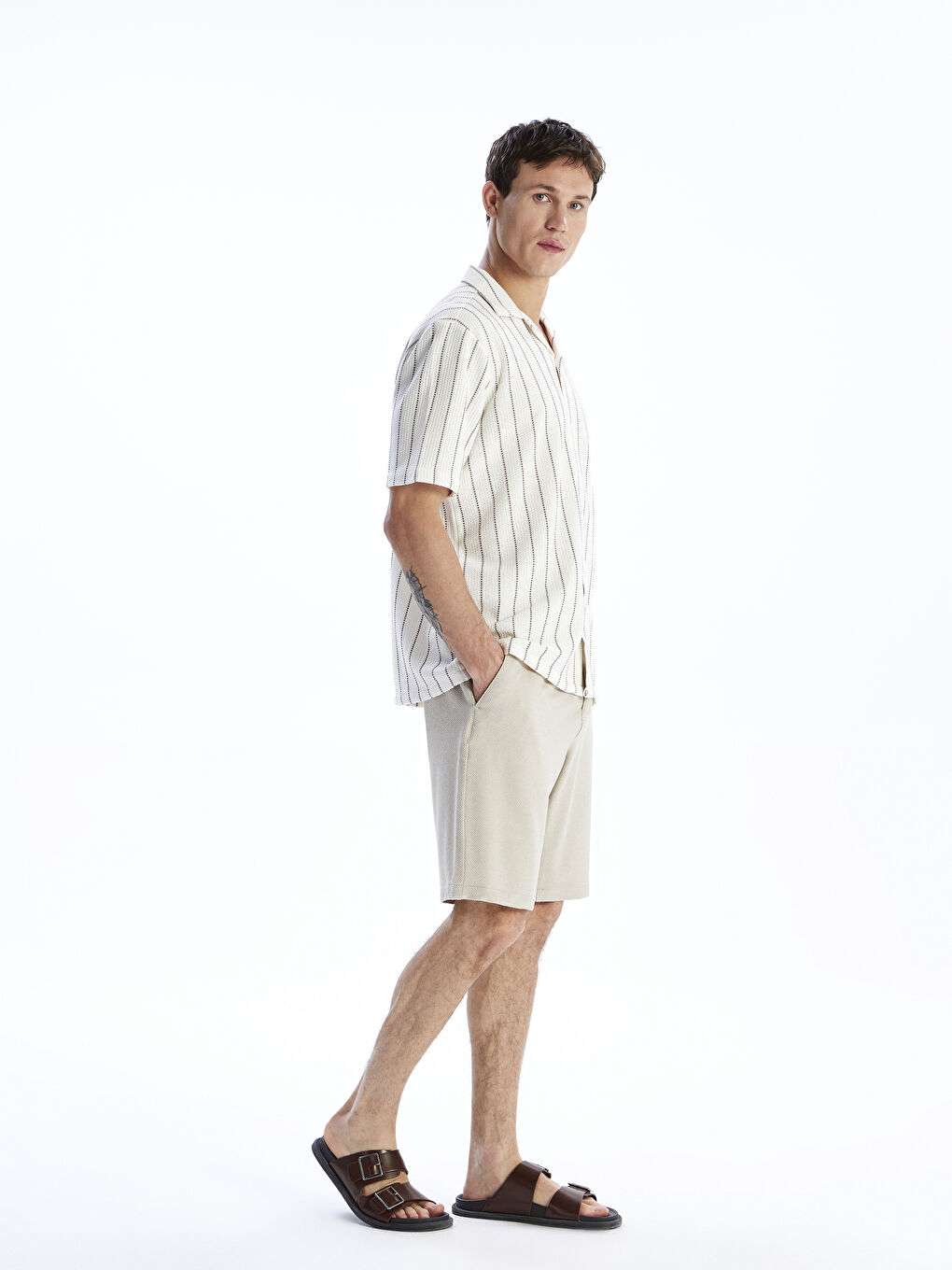 LCW Vision Standard Fit Men's Shorts -S5R594Z8-CT2