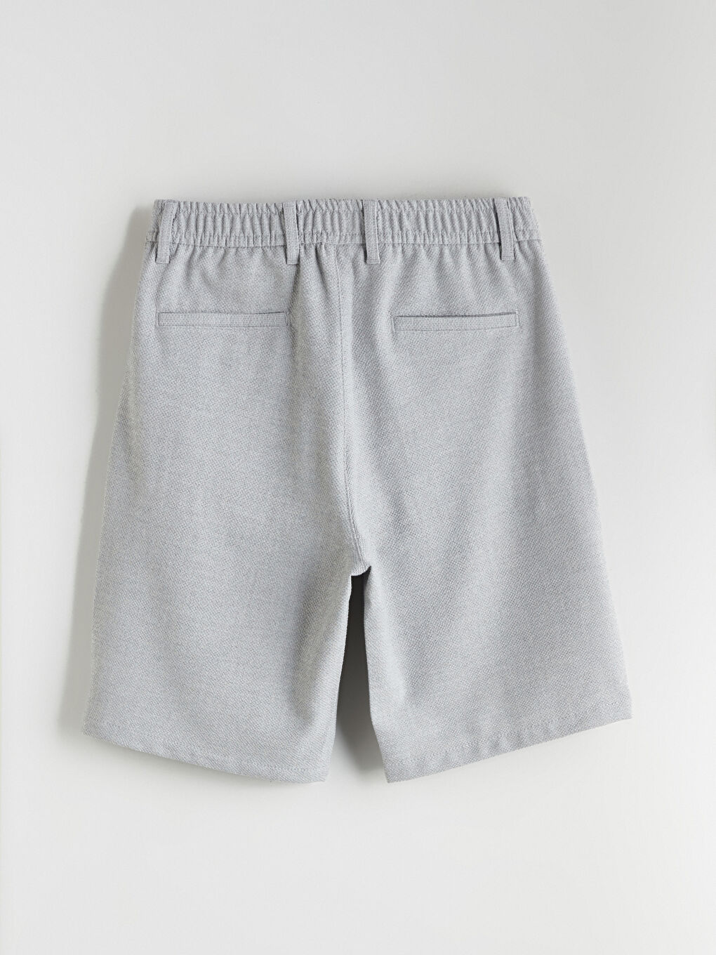 Gri Standart Kalıp Erkek Şort-1