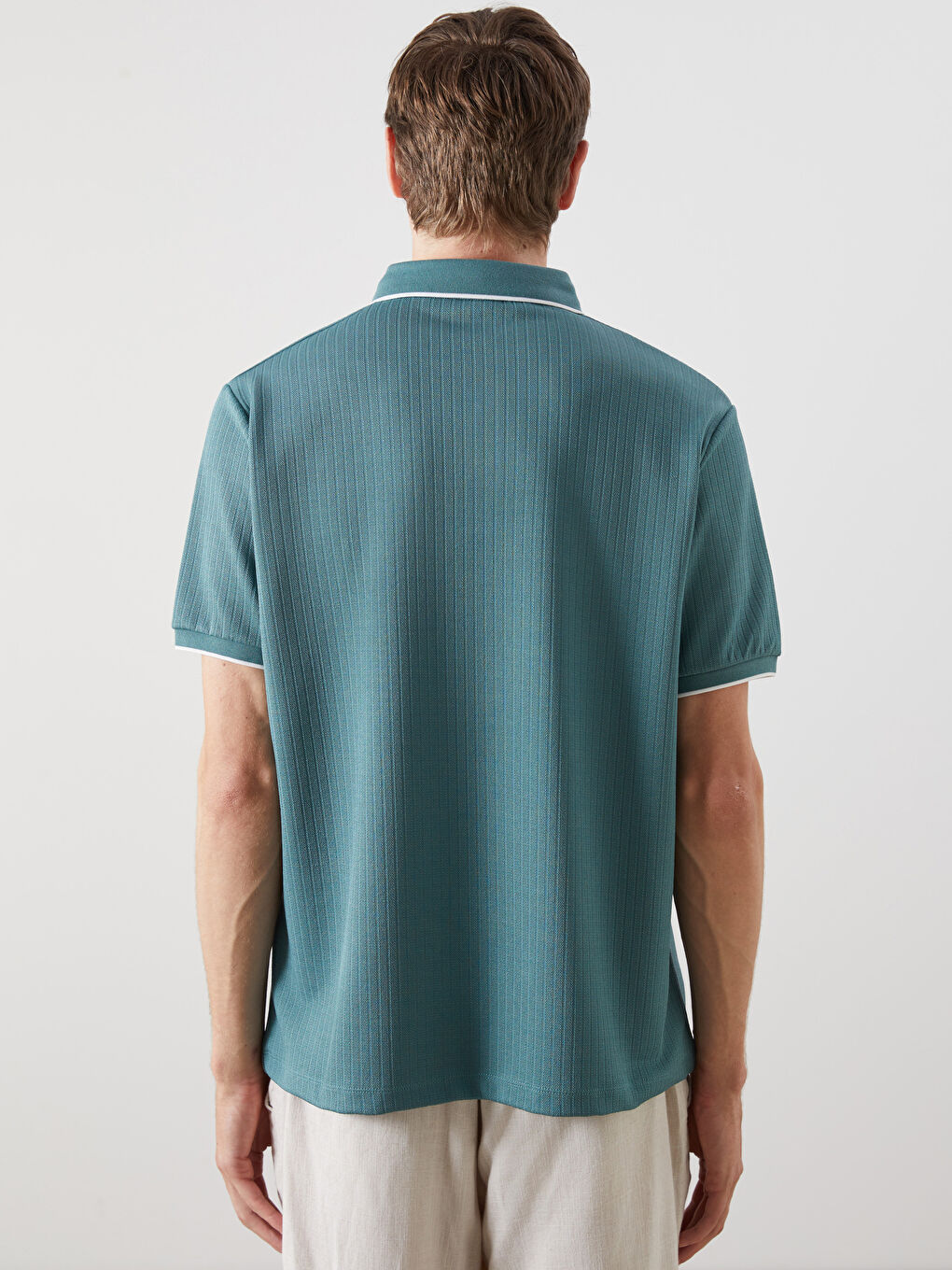 LCW Vision Men's Polo Neck T-Shirt -S5R598Z8-HMP