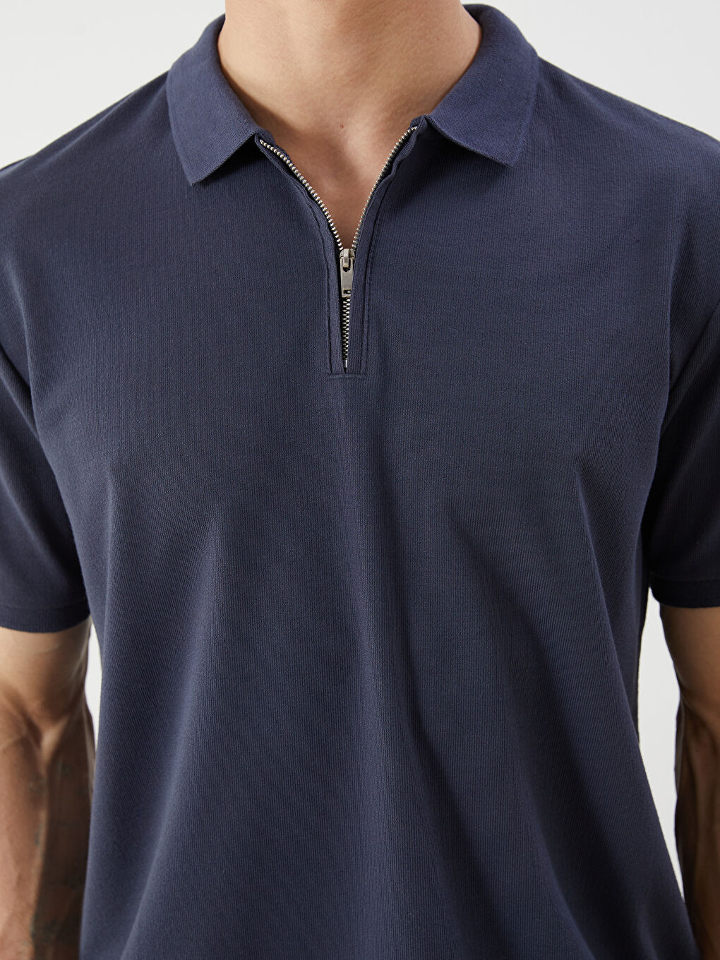 LCW Vision Polo Neck Jersey Men's T-Shirt -S5R599Z8-18U
