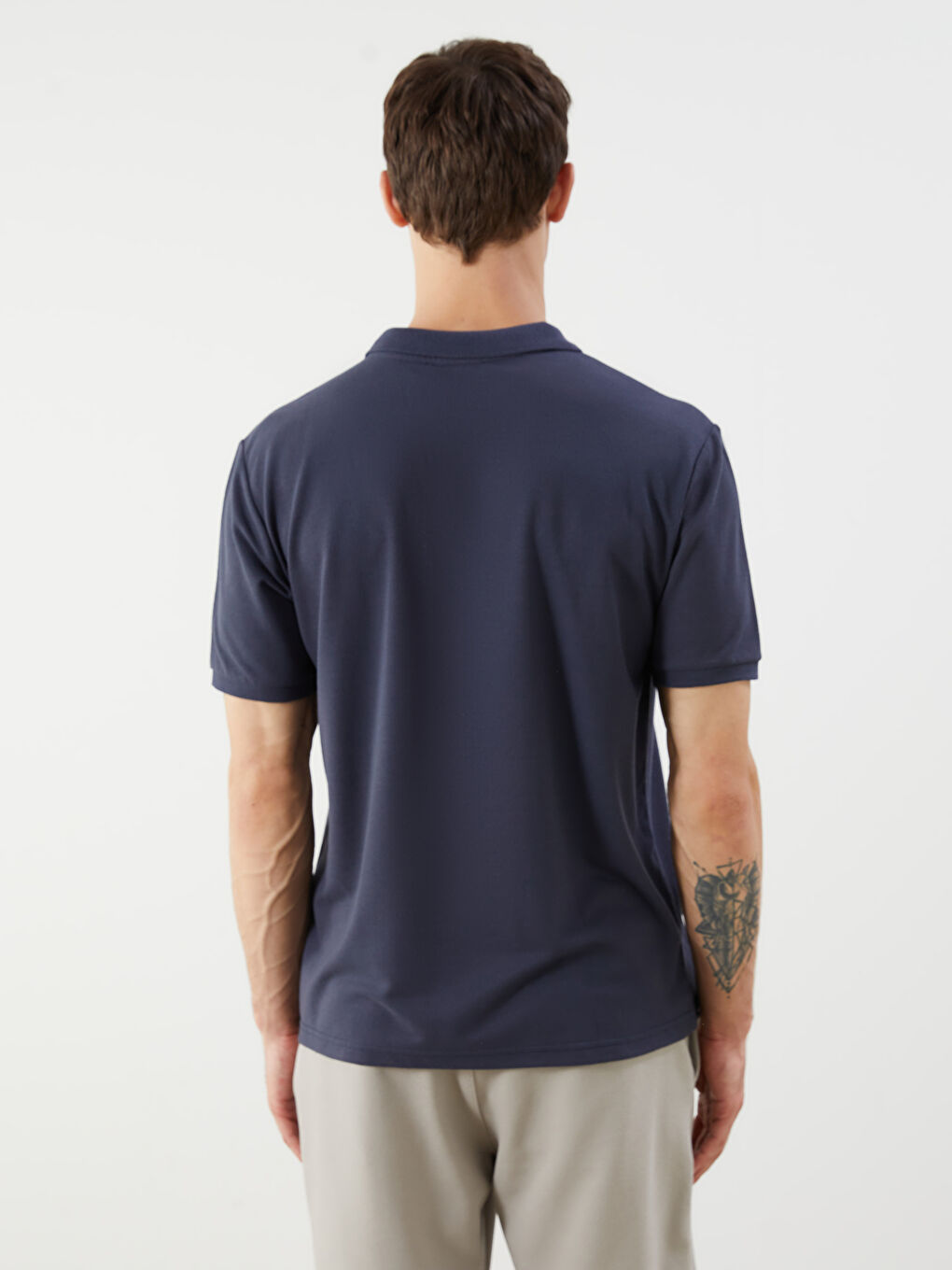 LCW Vision Polo Neck Jersey Men's T-Shirt -S5R599Z8-18U