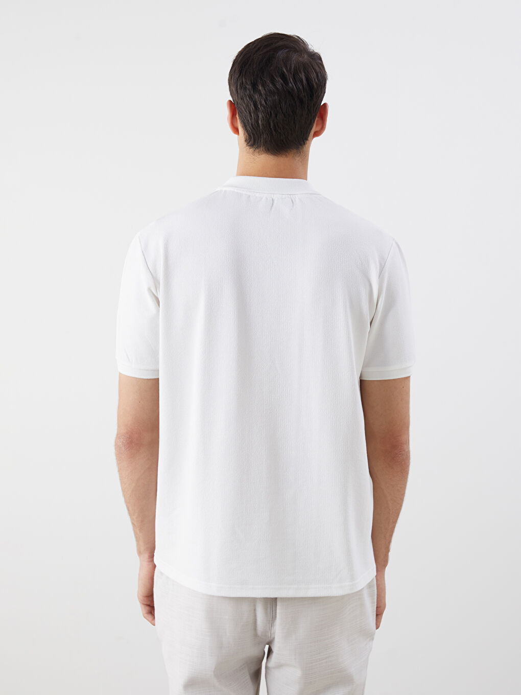 LCW Vision Polo Neck Jersey Men's T-Shirt -S5R599Z8-R9J