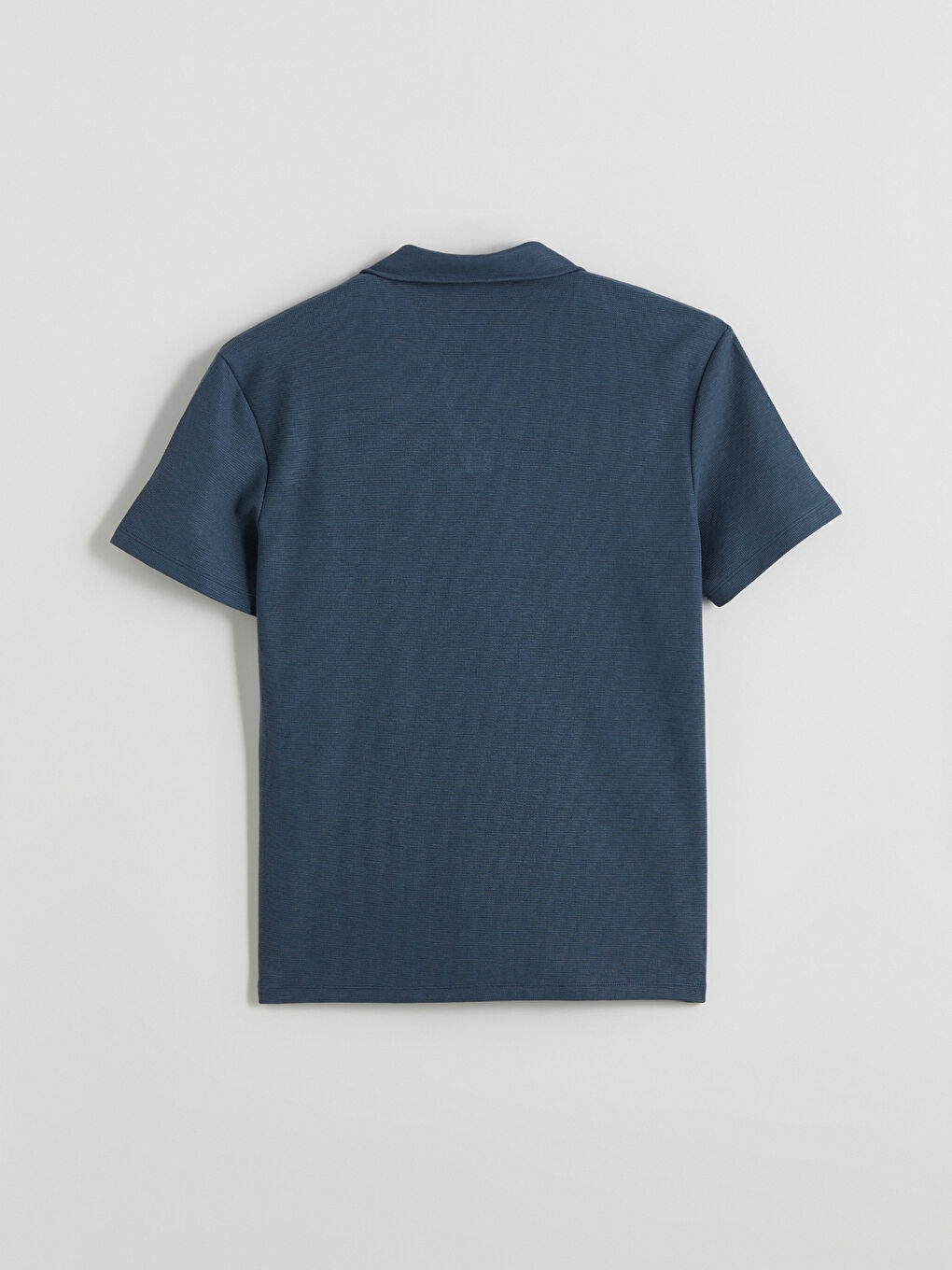 Petrol Polo Yaka Pike Erkek Tişört-5