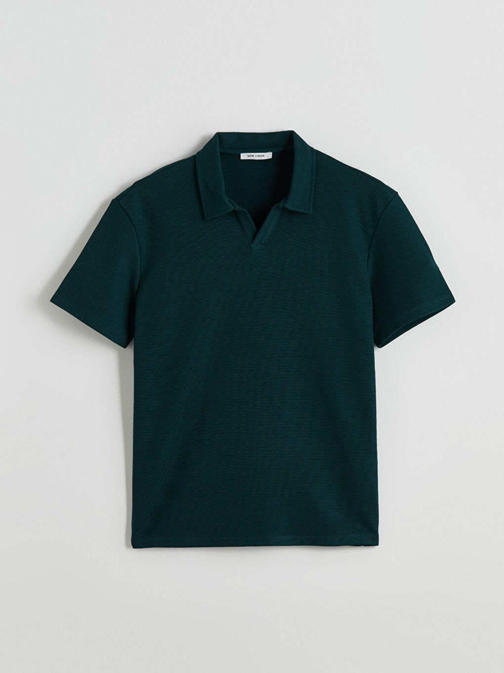 Petrol Polo Yaka Pike Erkek Tişört-4