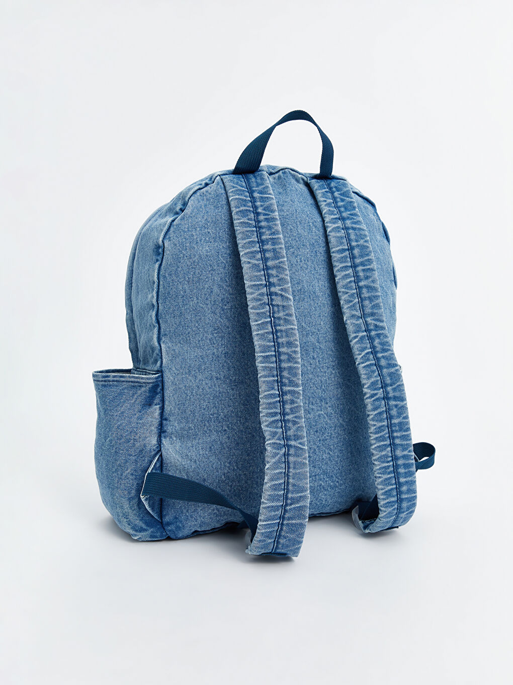 Mavi Kadın Jean Sırt Çantası-4
