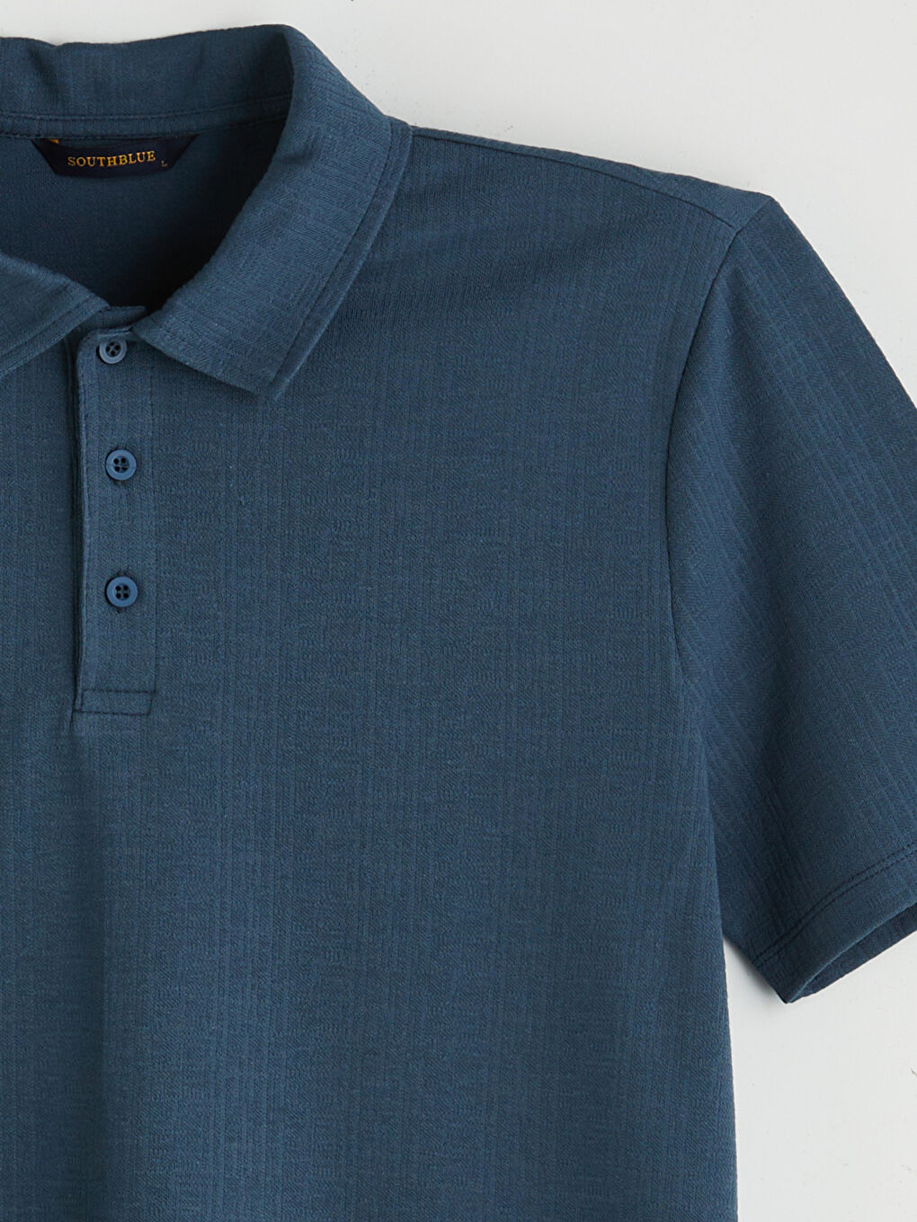 SOUTHBLUE Polo Neck Jersey Men's T-Shirt -S5R607Z8-CYB