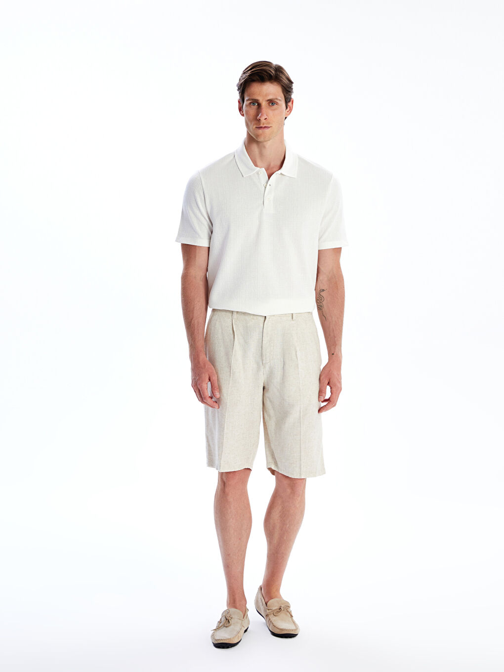SOUTHBLUE Polo Neck Jersey Men's T-Shirt -S5R607Z8-R9J